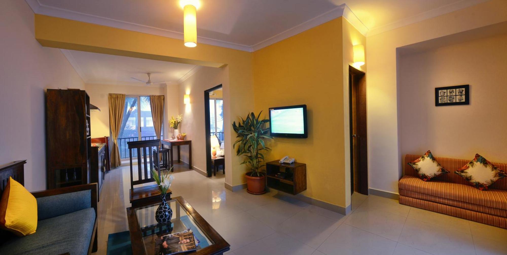 Treehouse Blue Hotel & Serviced Apartments Majorda Ngoại thất bức ảnh