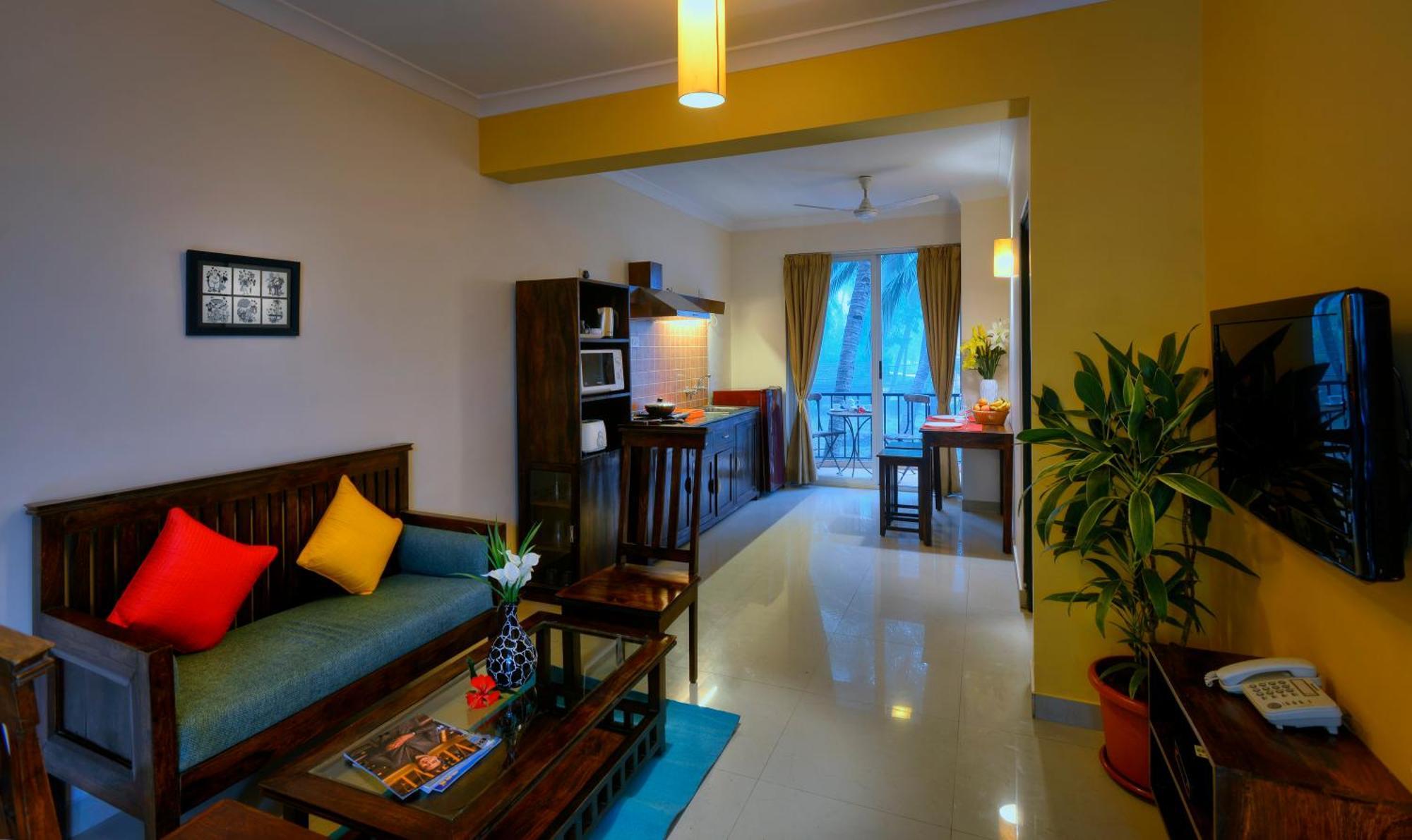 Treehouse Blue Hotel & Serviced Apartments Majorda Ngoại thất bức ảnh